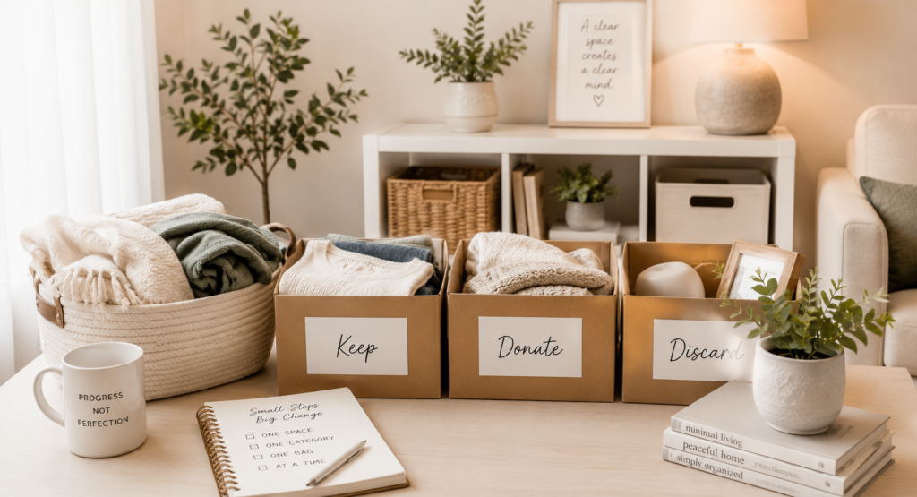 How to Declutter Without Getting Overwhelmed: Realistic Strategies That Work