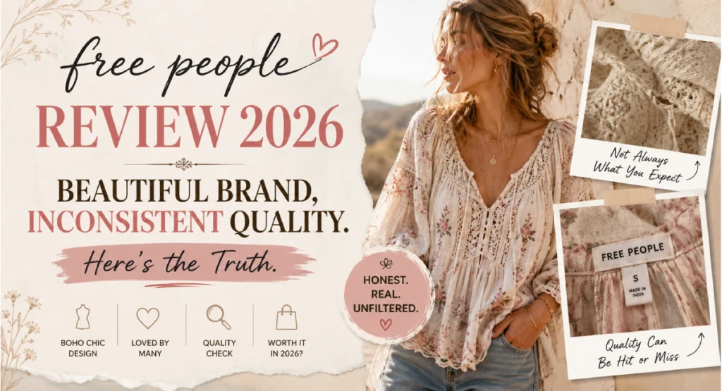Free People Review 2026 — Beautiful Brand, Inconsistent Quality. Here's the Truth.
